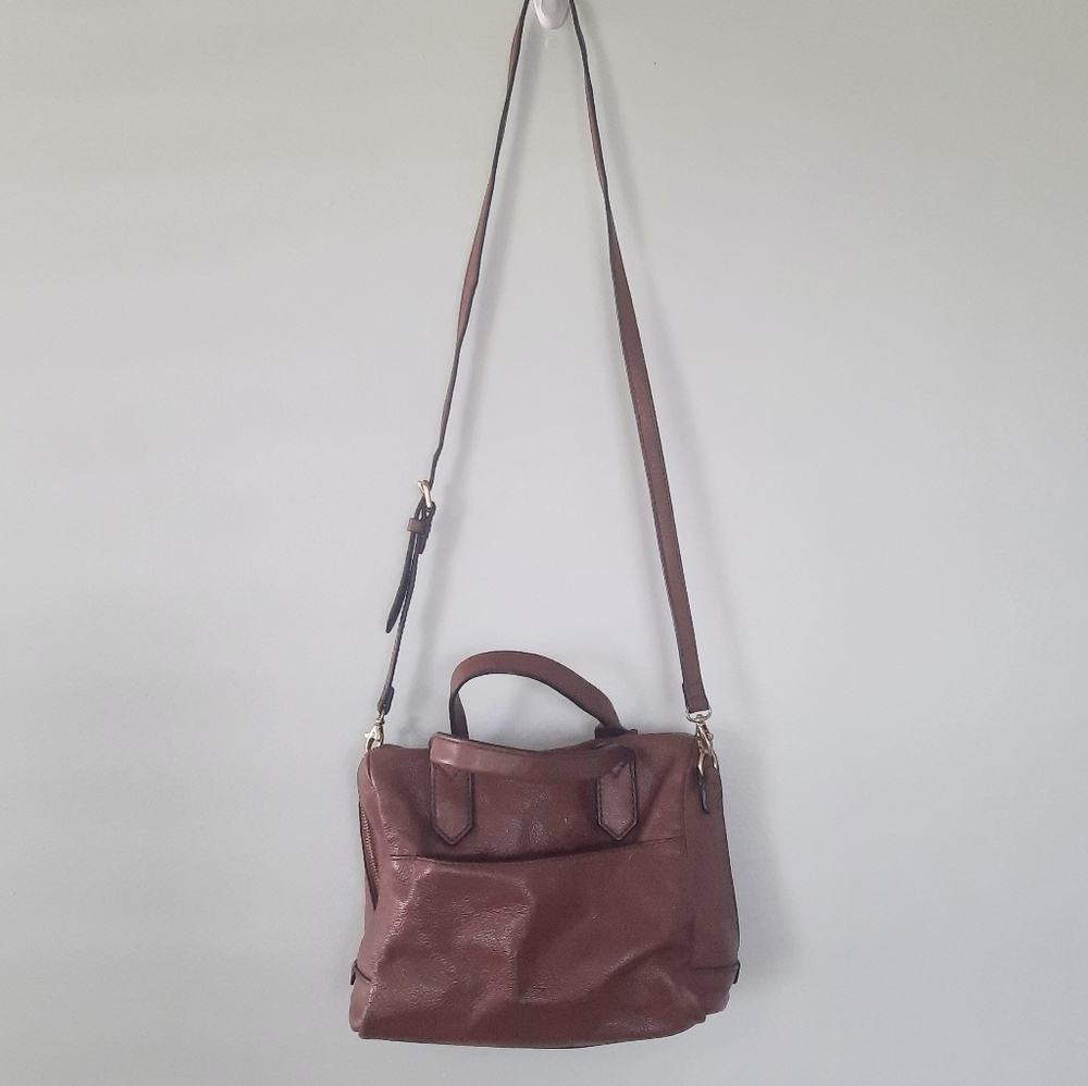 Fossil Fiona Leather Satchel - Picture 2 of 14